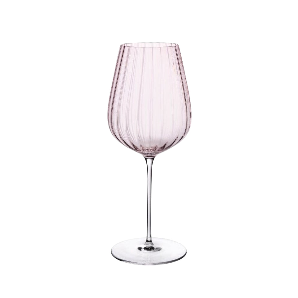 Round Up Dusty Rose Set of 2 Red wine glasses – NUDE B2B USA