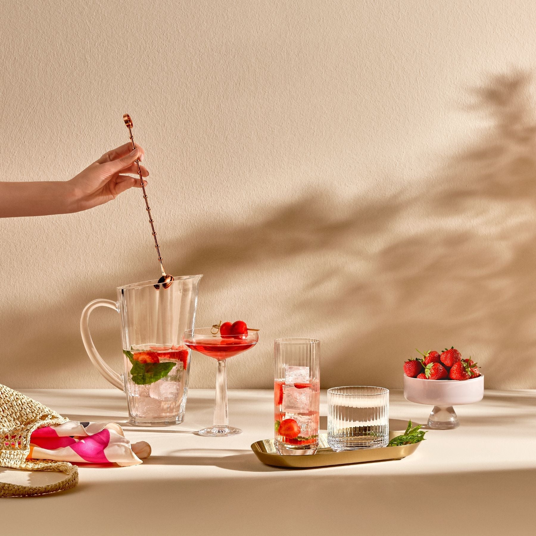 Big Top Set of 6 Coupe Glasses