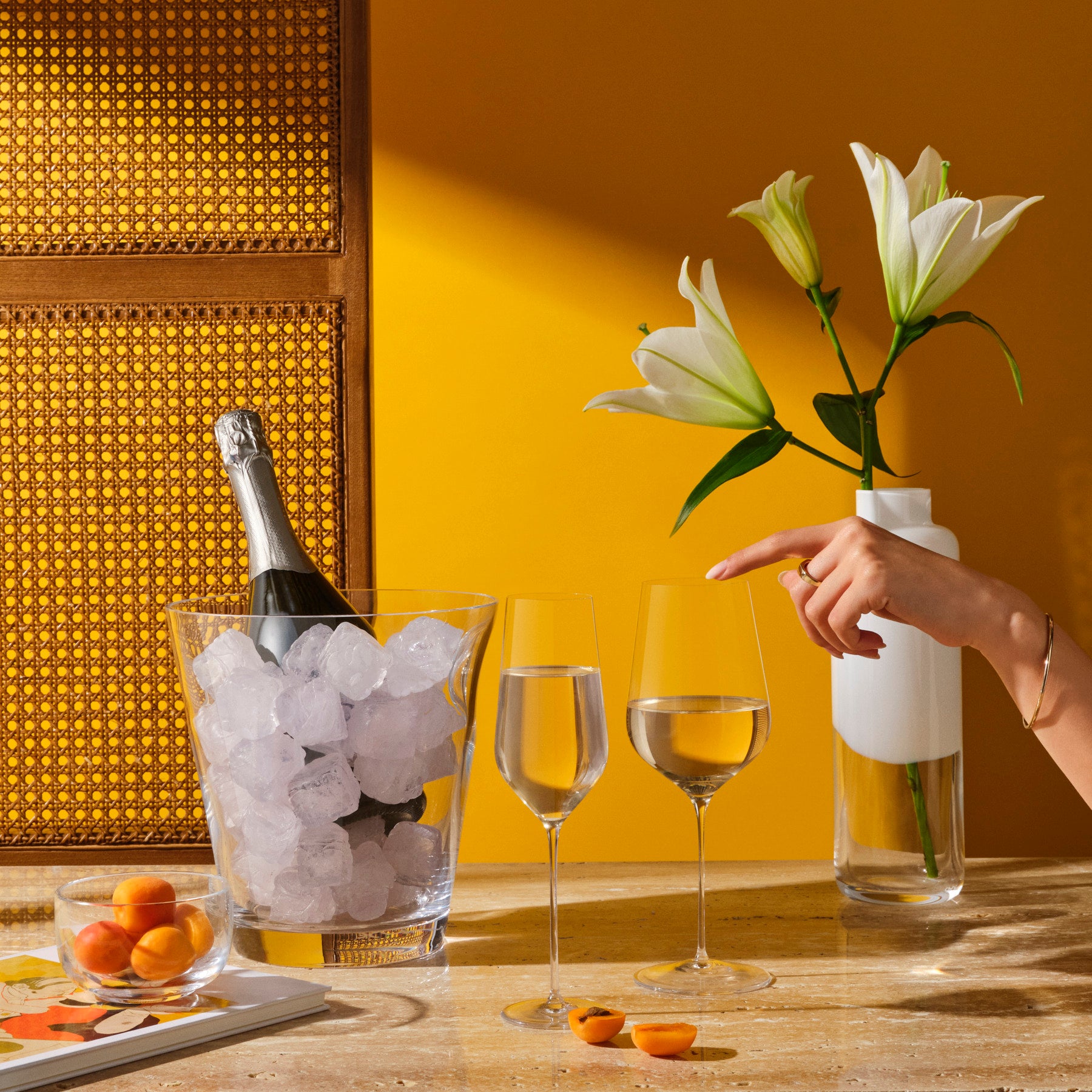 Stem Zero Trio White Wine Glass