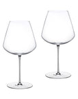 Stem Zero Set of 2 Elegant Red Wine Glasses Large