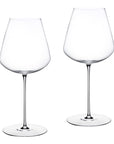 Stem Zero Set of 2 Elegant Red Wine Glasses Medium