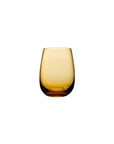 Nude Glass Colored U glass tumbler in amber