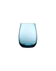 Nude Glass Colored U glass tumbler in petroleum green