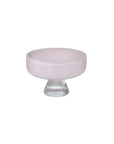 NUDE Bloom Ice cream cub in pink leadfree crystal empty