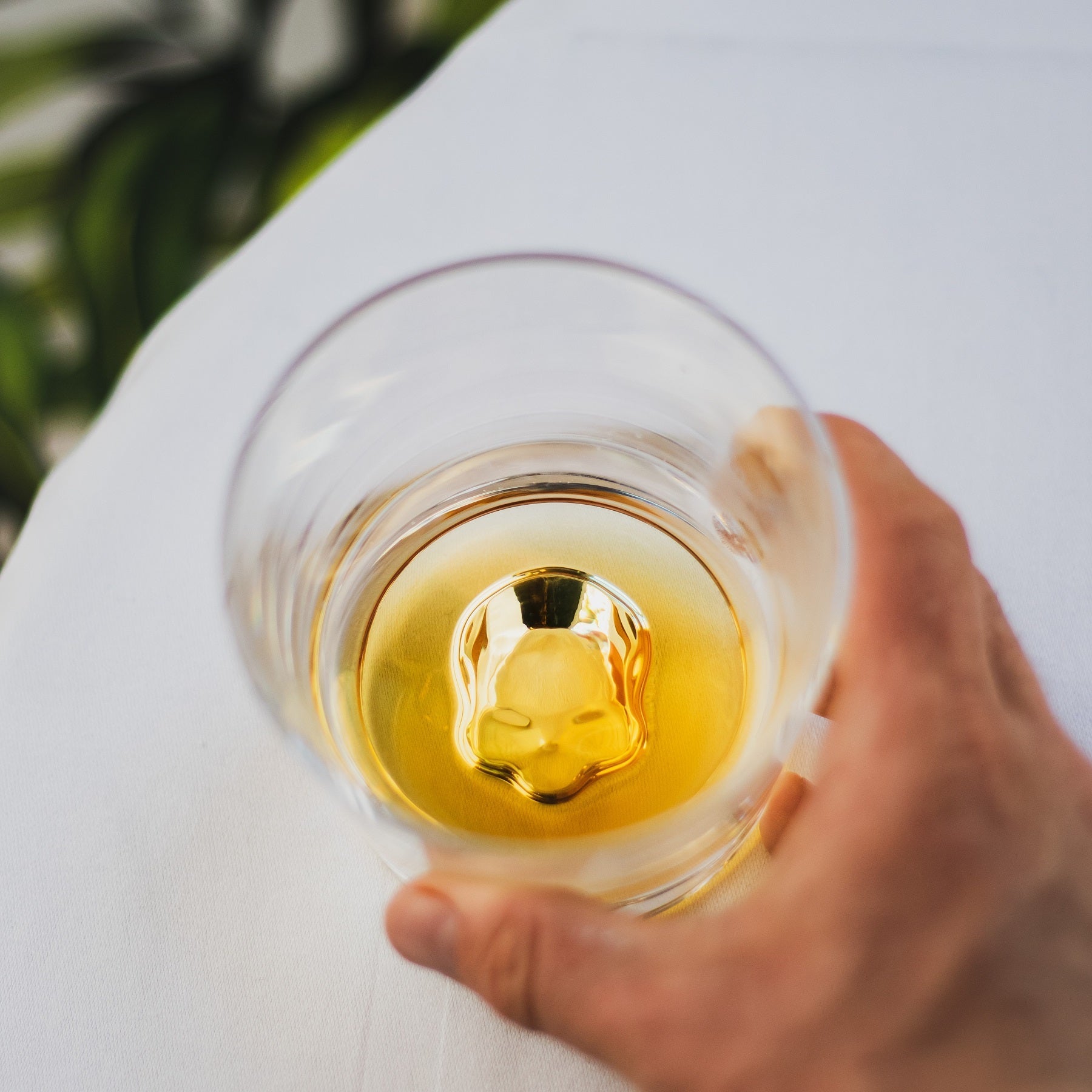 Memento Mori Set of 2 Whiskey Glasses