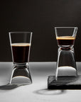 Dual Set of 2 Espresso Glasses
