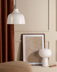 Blow Lamp with Opal Top