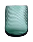 Nude Opti vase tall in smoked green by Defne Koz