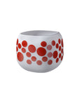Mono Box Vase Medium Polka Dotted