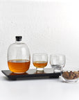 Malt Gift set with wooden tray