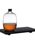 Malt Whiskey Bottle with Wooden Tray