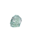 Memento Mori Faceted Skull Luminous Green Small