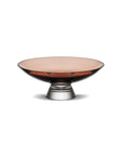 Nude Glass Silhouette Bowl medium in caramel lead-free glass