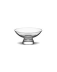 Nude Glass Silhouette Bowl small in clear lead-free glass