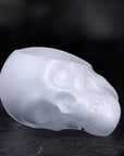Memento Mori Skull Bowl Opal White Small