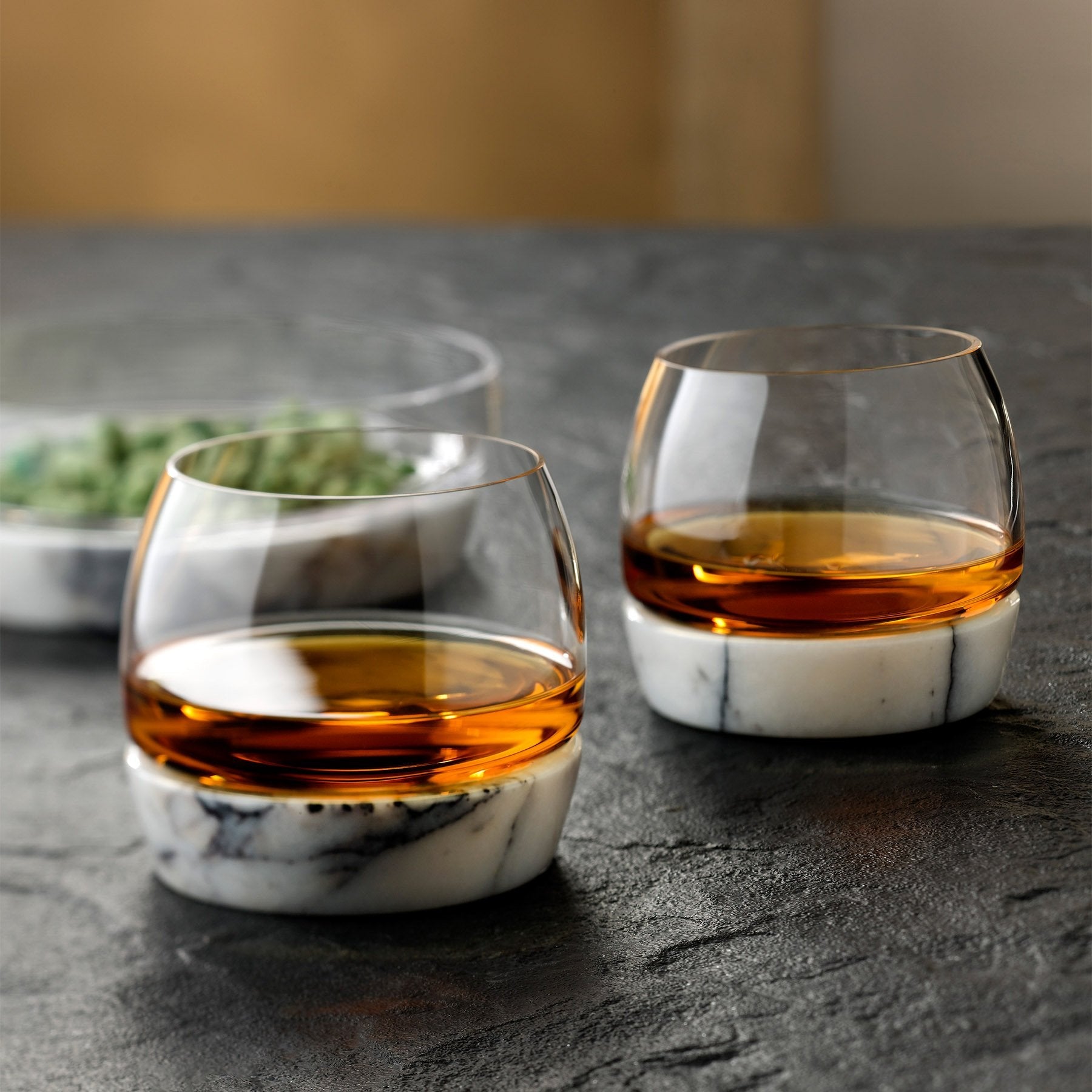 Chill Whisky Tumbler With Marble Base