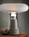 Orion Lamp with Glass Top