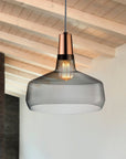 Mono Lamp Smoke with Copper Socket Wide