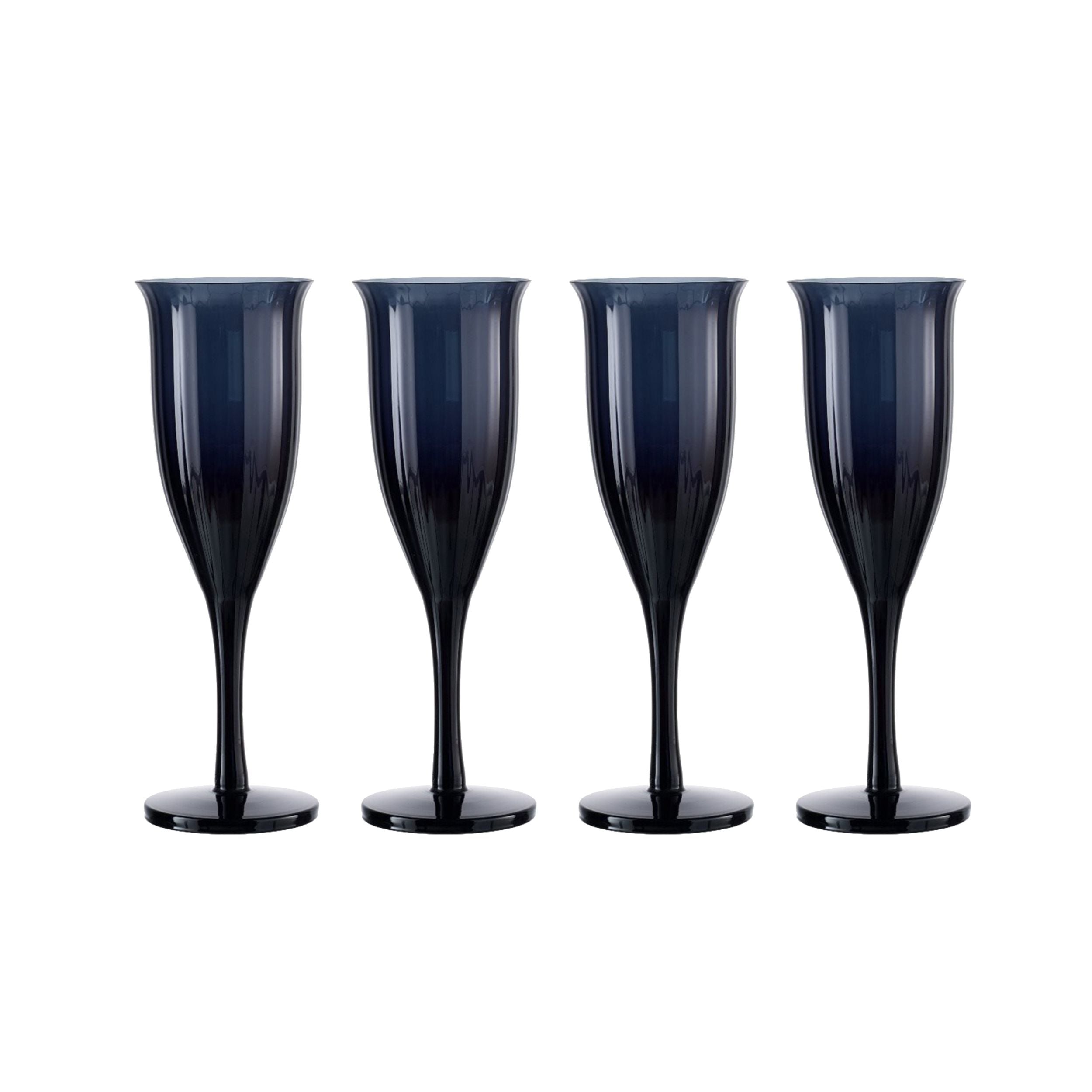 OMNIA Bey Set of 4 Champagne Glasses