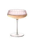 Round Up Dusty Rose Set of 2 Coupe glasses