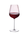 Round Up Dusty Rose Set of 2 Red wine glasses