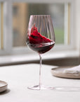 Round Up Dusty Rose Set of 2 Red wine glasses