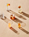 Finesse Grid Set of 4 High Ball Glasses