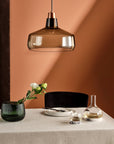 Mono Lamp Smoke with Copper Socket Wide