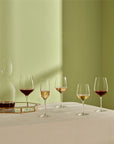 Refine Set of 2 Burgundy Glasses