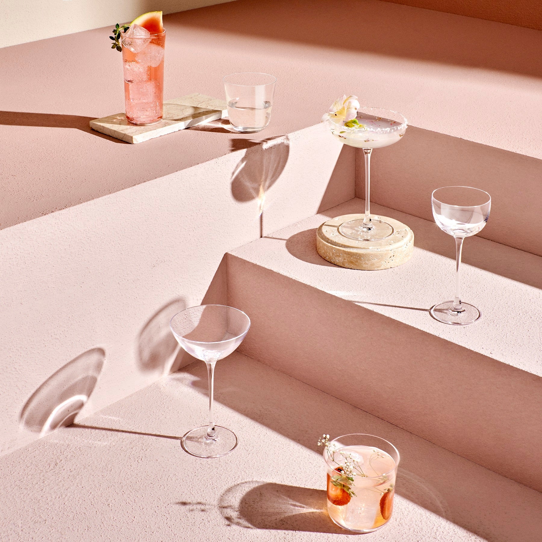 Savage Set of 4 Low Ball Glasses